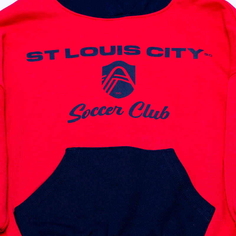 ST. LOUIS CITY SC KIDS FASHION SCRIPT HOOD