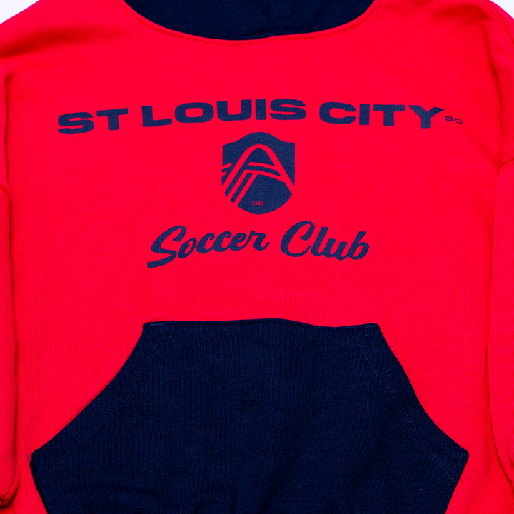 ST. LOUIS CITY SC KIDS FASHION SCRIPT HOOD