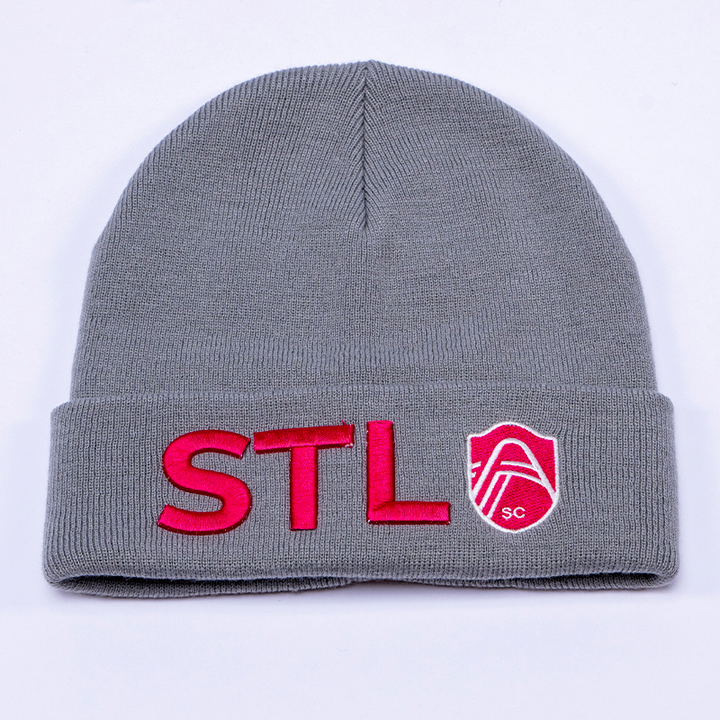 ST. LOUIS CITY SC LUSSO LADIES STL KNIT BEANIE