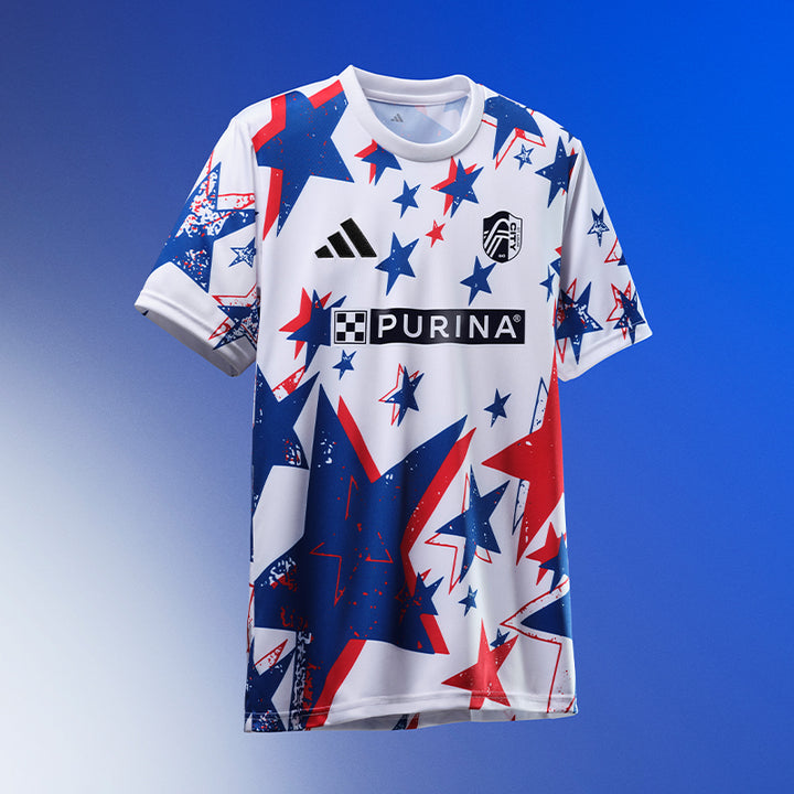 ADIDAS x STL CITY SC AMERICANA PRE-MATCH TOP: ADULT