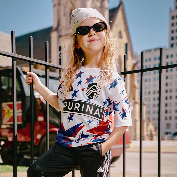 ADIDAS x STL CITY SC AMERICANA PRE-MATCH TOP: YOUTH