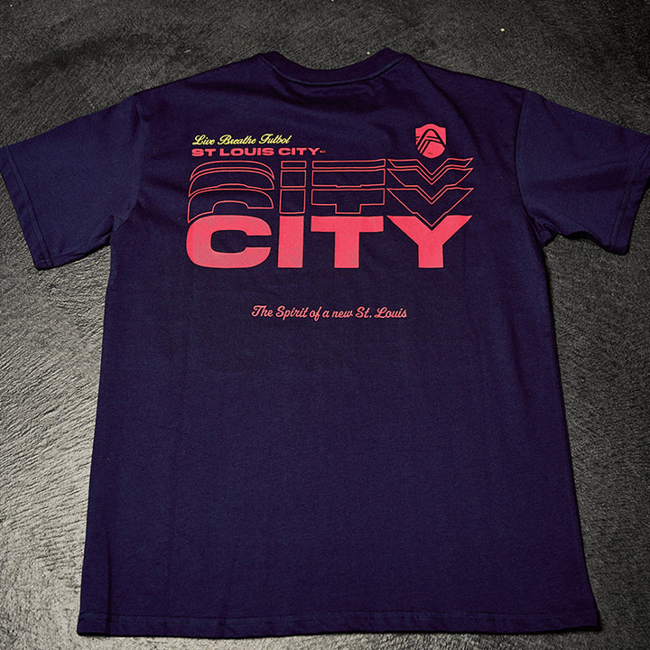 ST.LOUIS CITY SC x LBF COLLAB MEN'S GLITCH TEE