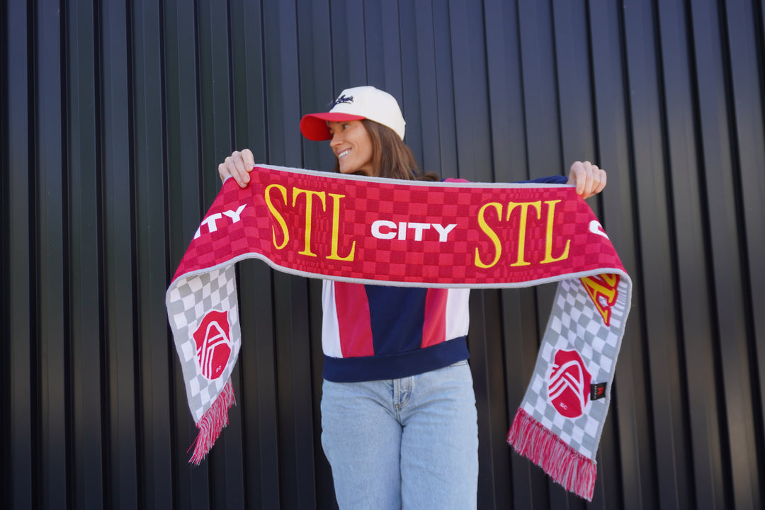The STL CITY Checkerboard Scarf