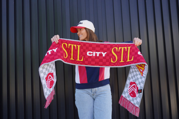 The STL CITY Checkerboard Scarf