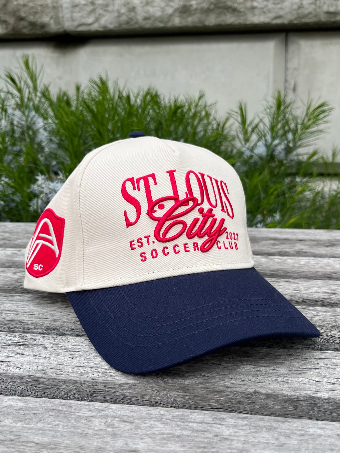 SERIES SIX ST. LOUIS SCRIPT OVERLAY HAT