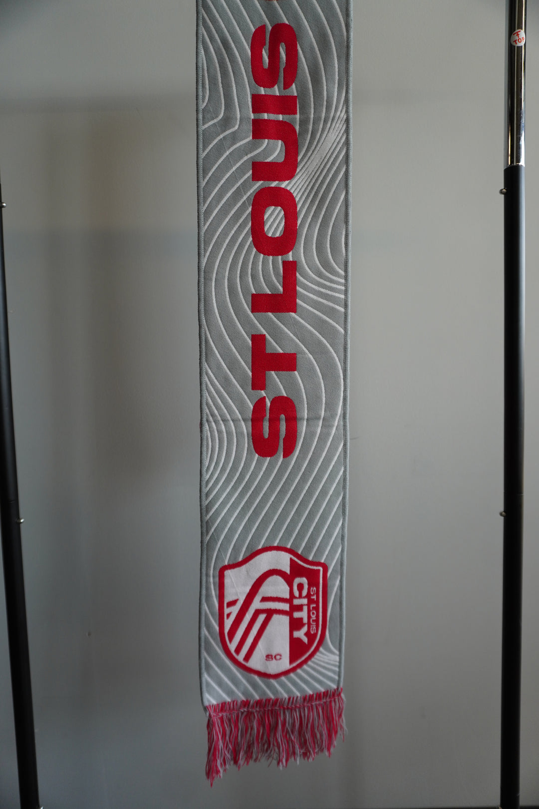 STL CITY SC Gray Confluence Scarf