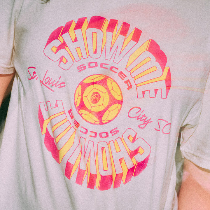 SERIES SIX SHOW ME SOCCER UNISEX TEE
