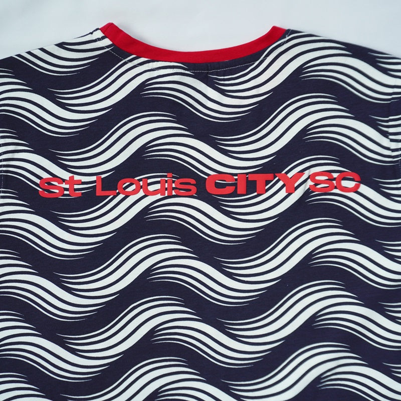 ST. LOUIS CITY RIVER WAVE TEE