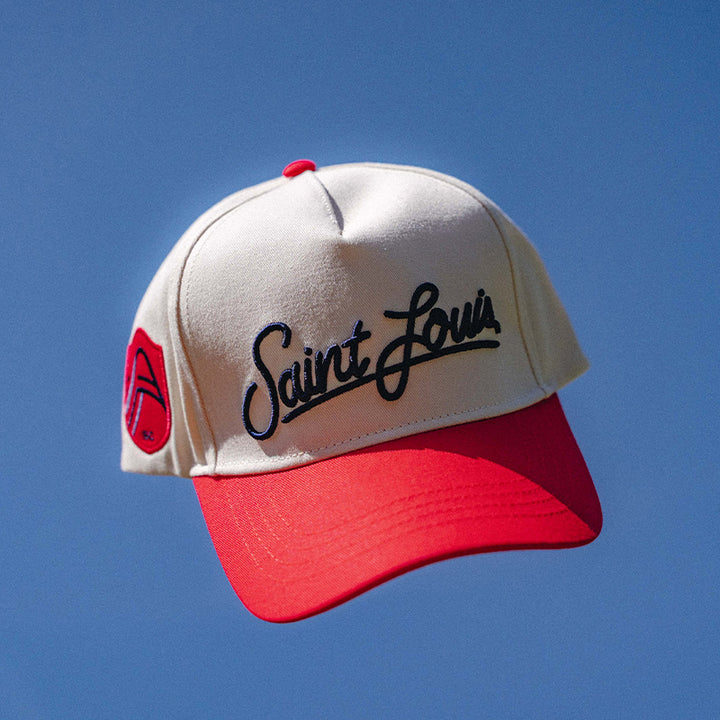 SERIES SIX SAINT LOUIS SCRIPT STRUCTURED HAT