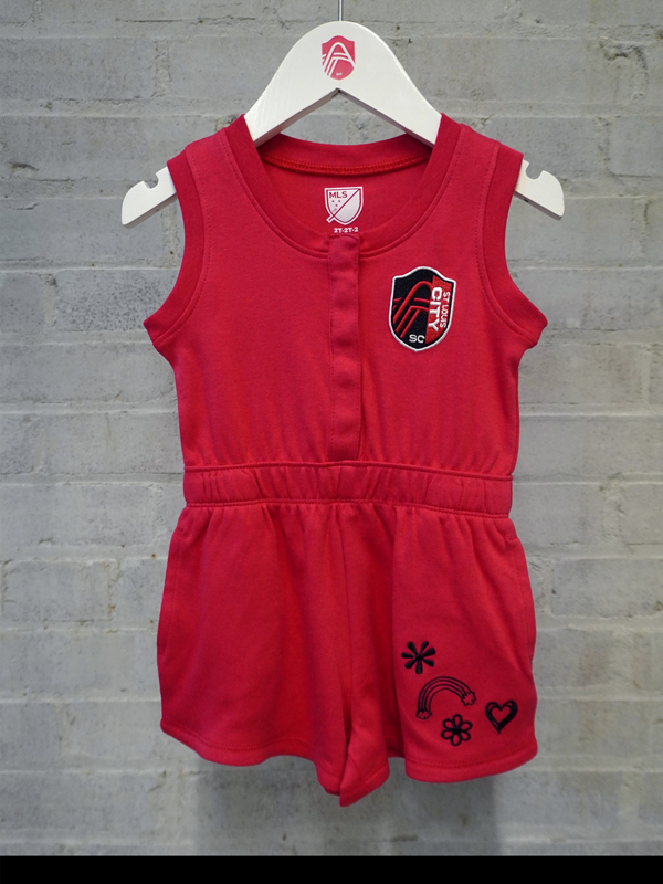 St. Louis CITY SC Super Girl Toddler Romper
