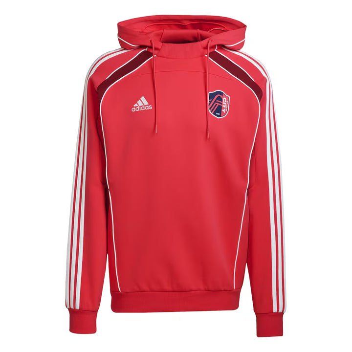 ST. LOUIS CITY SC ADIDAS MENS TRAVEL HOODIE